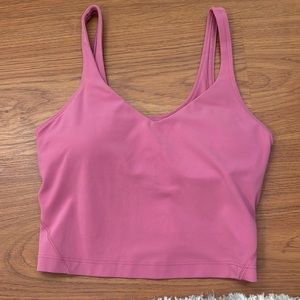 Pink blossom align tank
